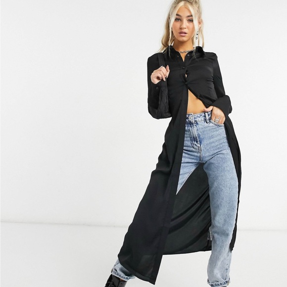 Collusion fitted longline 90’s shirt - Picture 2 of 2